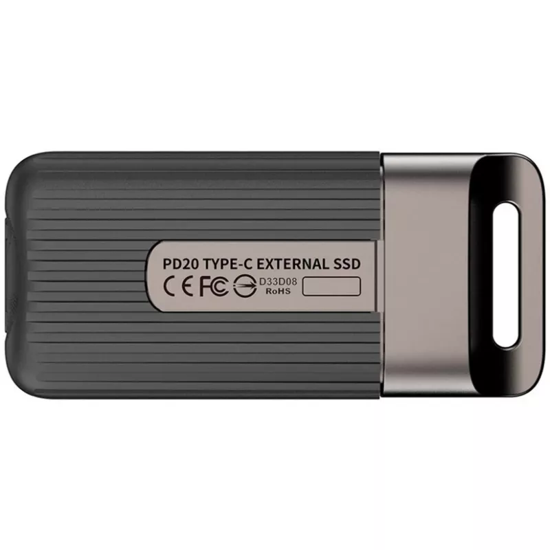 PD20 Mini ulkoinen SSD 2TB, ulkoinen SSD