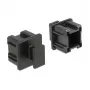 DeLOCK pistorasian turvasuoja 64012 musta 10 kpl polypropeeni