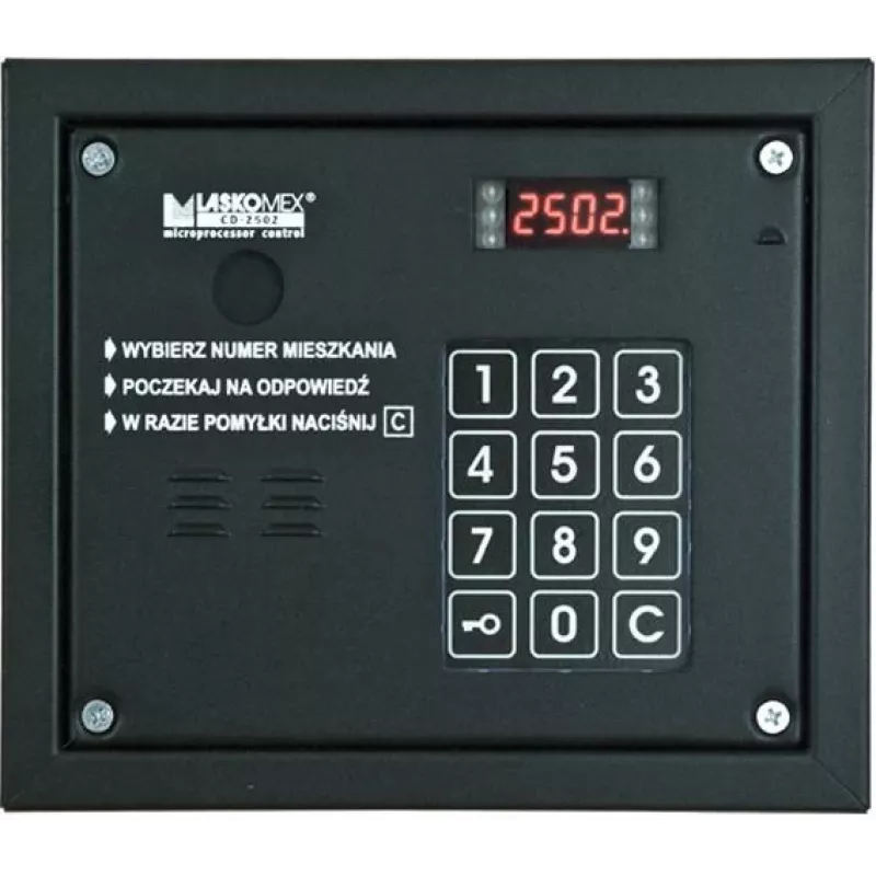 Audio-ovisummeri Laskomex CP-2503R musta RFID-avainlukijalla