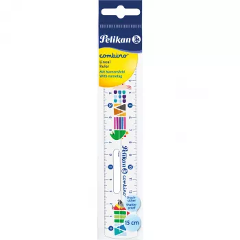 Viivain Pelikan 811224 150 mm muovi monivärinen