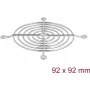 Tuuletinsäleikkö DeLOCK 67307 metalli hopea 89,8 mm