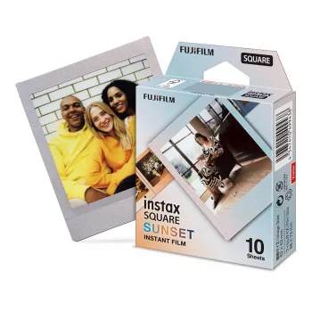 Pikakuvafilm Fujifilm INSTAX SQUARE Sunset 10 kpl 62 x 62 mm