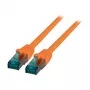 EFB-Elektronik RJ45 patch-kaapeli Cat.6A S/FTP LSZH oranssi 1m valmistaja: EFB Elektronik (MK6001.1O)