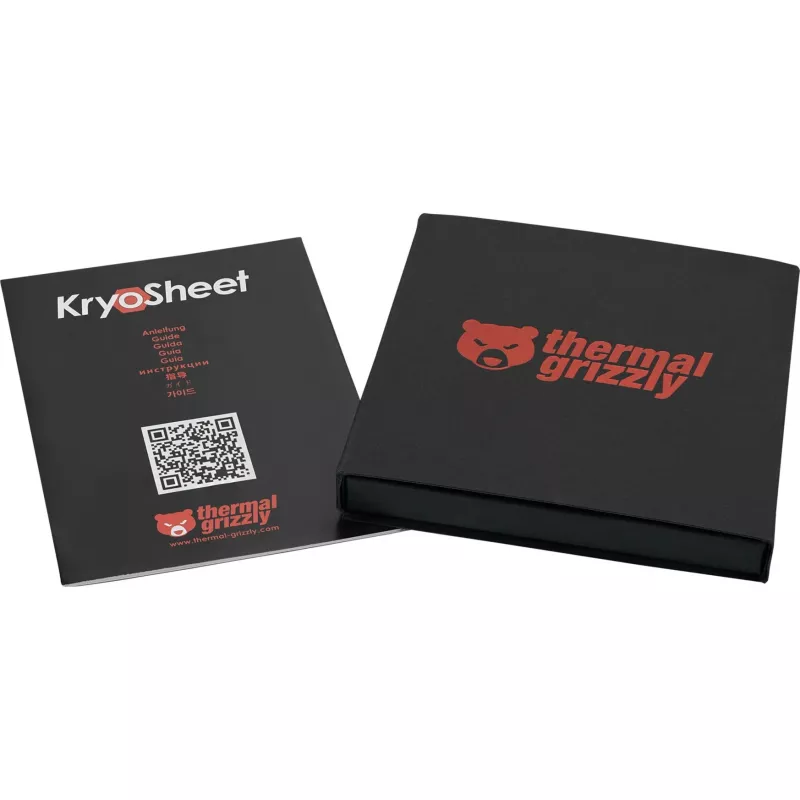 Lämpötyyny Thermal Grizzly KryoSheet 68×51 mm antrasiitti, 1 g