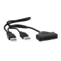 USB 2.0 Type-A - SATA 7+15Pin -sovitin