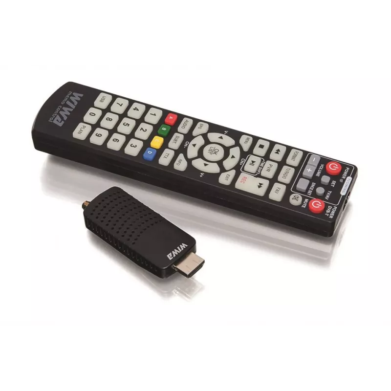 Dekooderi viritin TV Wiwaj DVB-T2 Hevec Mini LED