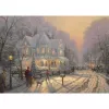 Thomas Kinkade Studios: Feierliche Weihnachtstage, palapeli 1000 palaa