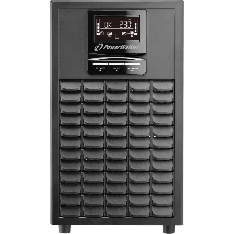 PowerWalker VFI 3000 CG PF1 kaksoismuunnos (online) 3 kVA 3000 W 9 AC-lähtöä