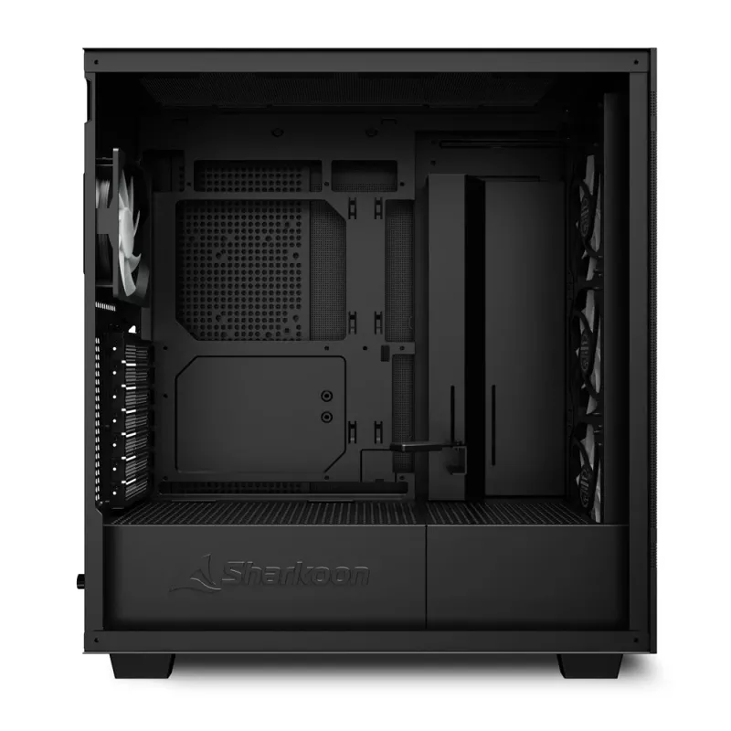 PC-kotelo Sharkoon REBEL C50 RGB Full Tower musta