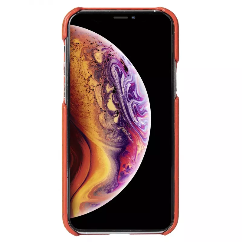 Suojakotelo Krusell Birka Apple iPhone 11 Pro Max — ruosteenruskea