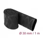 Kutistesukka DeLOCK 19596 X-kuvio liukumaton 1 m x 30 mm musta