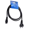 Savio CL-81 virtajohto musta 1,8 m pistoke tyyppi E IEC C5