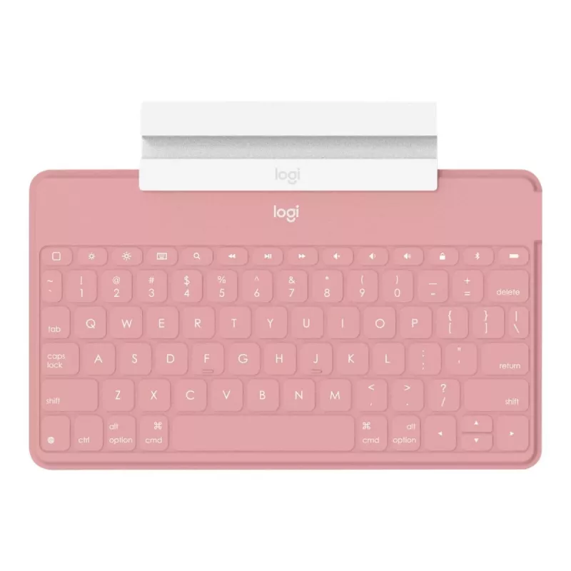 Logitech Keys-To-Go - näppäimistö - Bluetooth - QWERTY - espanjalainen - Blush Pink - Apple iPad/iPhone/TV