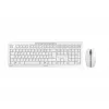 CHERRY Stream Desktop -näppäimistö ja -hiiri sisältää Office RF Wireless QWERTZ saksa valkoinen