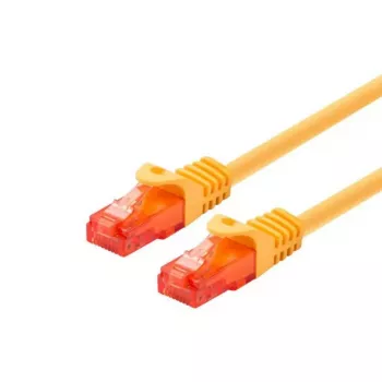 Verkkokaapeli LOGON Cat6 UTP 20 m, RJ-45–RJ-45, keltainen