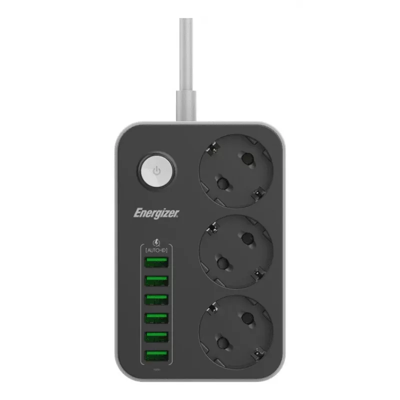 Kannettava varavirtalähde Energizer EPB2500W01EU 2500 mAh USB-lähtö kompakti laturi