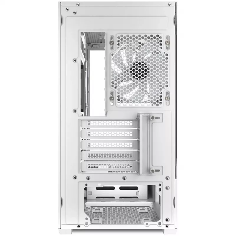 PC-kotelo Sharkoon MK6 RGB Midi Tower valkoinen