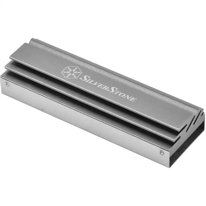 Passiivinen M.2-jäähdytin SILVERSTONE TP04 — alumiinijäähdytyssiili M.2-SSD:lle (SST-TP04)