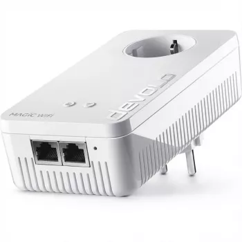 Powerline-sovitin Devolo Magic 2 WiFi 6 next — 2400 Mbit/s (Powerline), 3000 Mbit/s (Mesh)