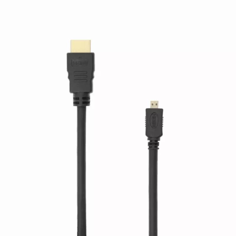 HDMI-kaapeli SBOX HDMI-MICRO/R 1.4 2 m — Micro-HDMI–HDMI, versio 1.4, 2 metrin pituus
