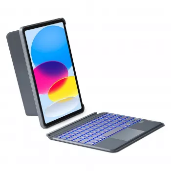 inateck näppäimistö iPad 11 iPad 10. gen. yhteensopiva QWERTZ harmaa