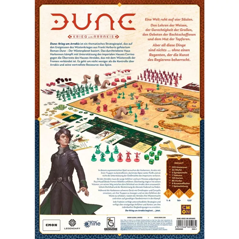 Dune: War for Arrakis, lautapeli