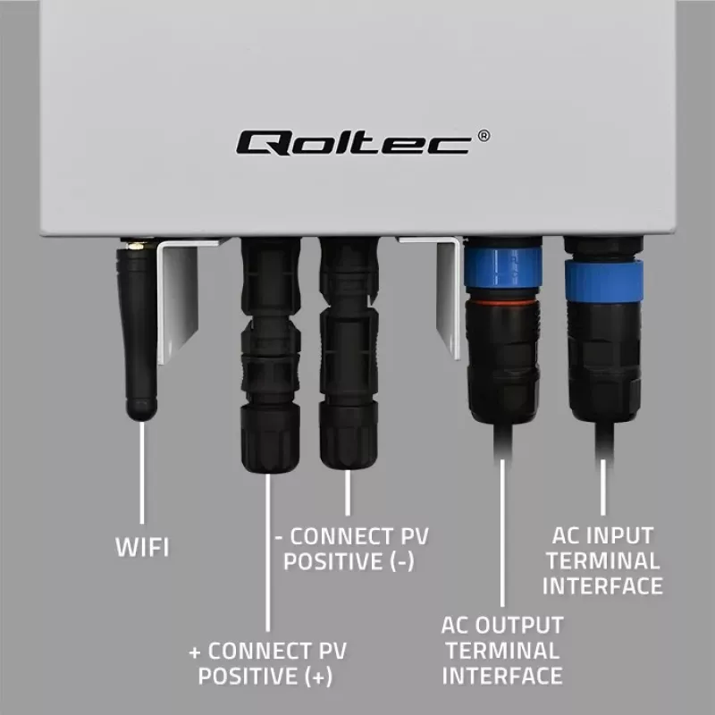 Qoltec invertteri aurinkolämmitin ECO Boost 3kW/4kW