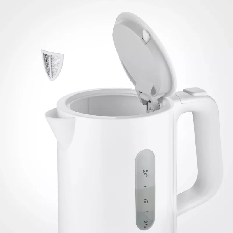 Vedenkeitin Severin 0,5 L 1100 W valkoinen