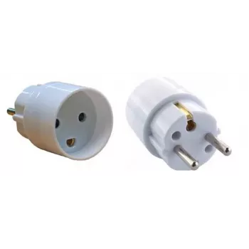 Microconnect GRUDKSCH pistorasia Type-F valkoinen