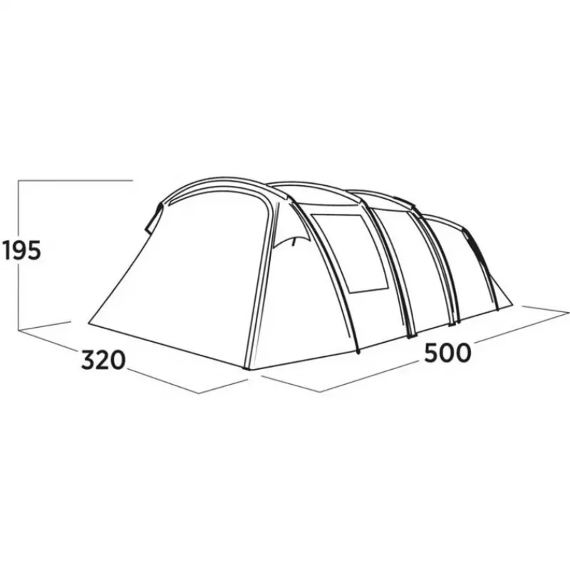 Easy Camp perheteltta Hamra 5 sininen 5 henkilöä