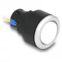 Teollisuuskonelamppu DELOCK 22054 — LED-lamppu, 1 lamppu, IP40/IP65, AC 250 V 5 A, Ø 2,5 cm, K 42 mm