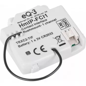 Homematic IP 153489A0 älykodin radiolähetin, paristokäyttöinen, seinäasennus, RF Wireless