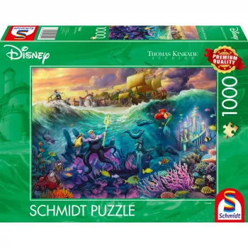 Thomas Kinkade Studios: Disney - Ursula, palapeli 1000 palaa