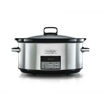 Hauteleke Crock-Pot CSC063X 7,5 L, 320 W, ruostumaton teräskotelo, irrotettava keraaminen astia
