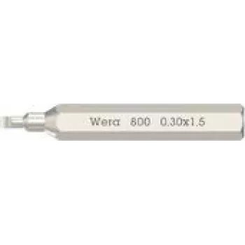 Wera 800 Micro talttabitti 1,5 mm 1 kpl (05058104001)