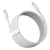Baseus Simple Wisdom datakaapelisarja USB-C - Lightning PD 20W (2 kpl/pakkaus) 1,5m valkoinen