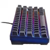 Deltaco pelinäppäimistö DK240 mini 60% USB, RGB musta