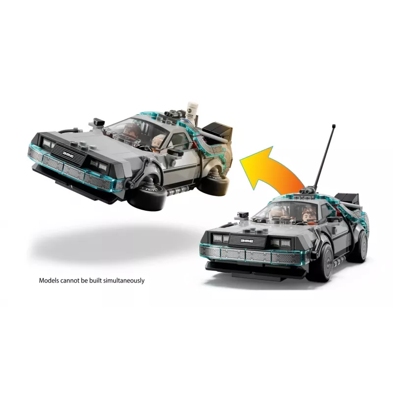 LEGO SPEED CHAMPIONS 77256 Paluu tulevaisuuteen -aikakone
