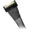 Asemadapteri ICY BOX MB413L-B – MCIO 8i SFF-TA-1016 - 2× MCIO 4i SFF-TA-1016