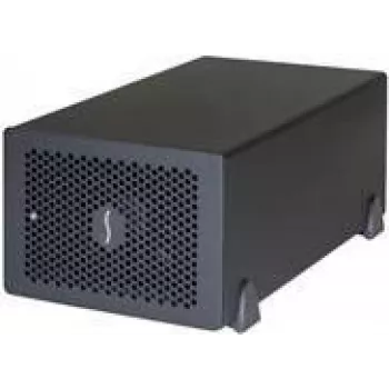 Sonnet Thunderbolt PCIe-laajennusrunko Echo Express SE IIIe — johdollinen, musta, alumiini