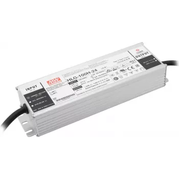 LED-virtalähde Mean Well 96W 24V IP67 — vakiovirtalähde ulkokäyttöön
