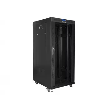 Vapaasti seisova rack Lanberg FF01-8822-12BL 22U musta 800 kg