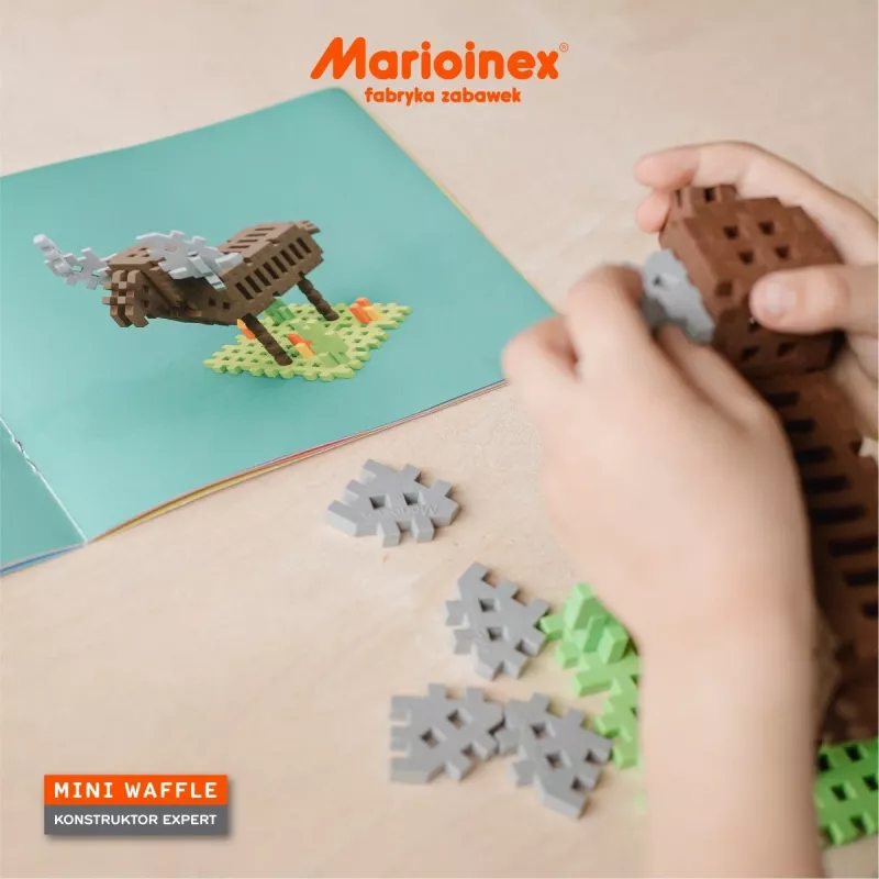 Marioinex Mini Waffle rakennuspalikat Constructor Expert, 501 osaa