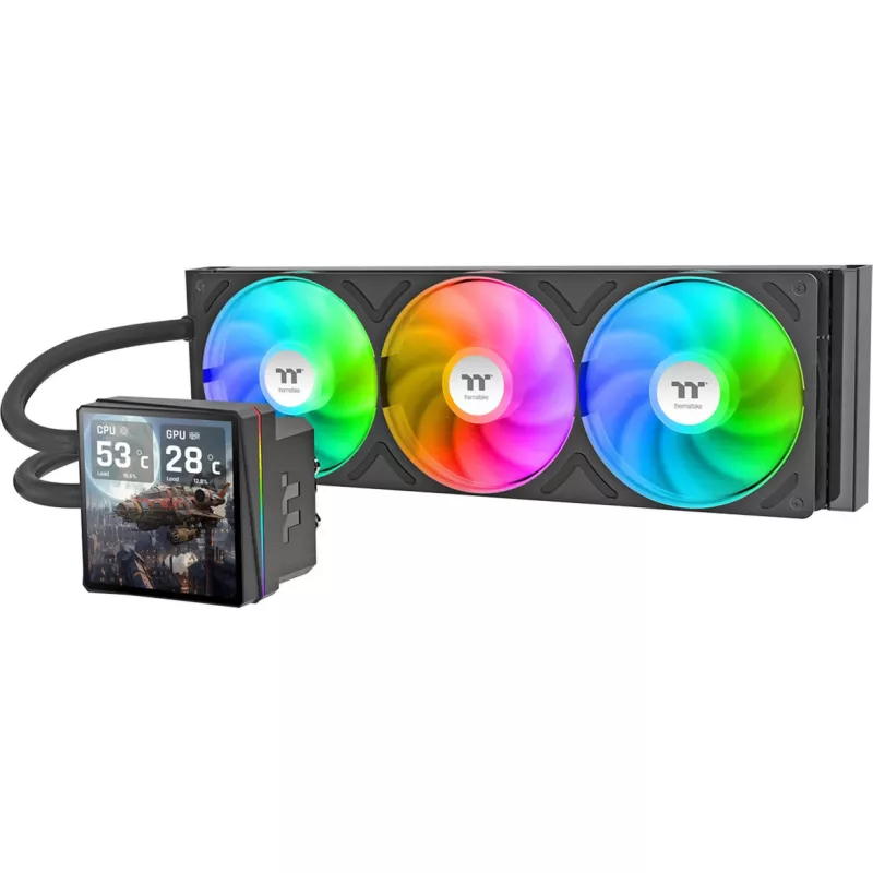 CPU-nestekylmä THERMALTAKE TH360 V3 Ultra ARGB Sync AIO musta