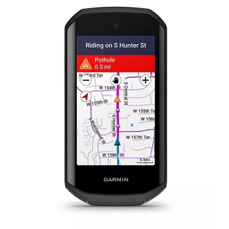 GPS-pyörätietokone GARMIN Edge 1050, 3,5 tuuman näyttö, musta