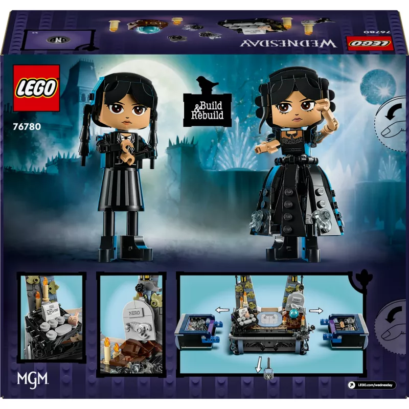 LEGO WEDNESDAY 76780 Wednesday Addams -hahmo