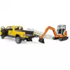 Auto Dodge RAM 2500 Service perävaunulla