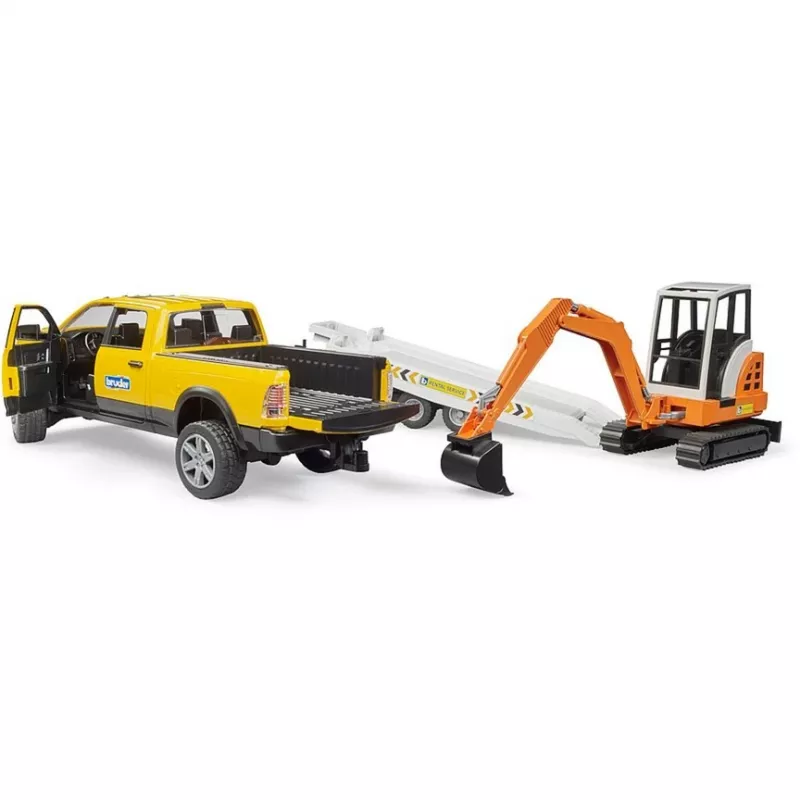Auto Dodge RAM 2500 Service perävaunulla
