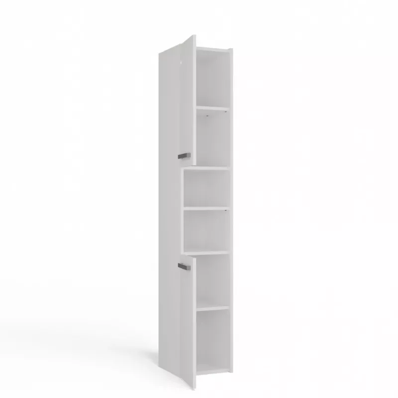 Topeshop S30 valkoinen kylpyhuonekaappi valkoinen