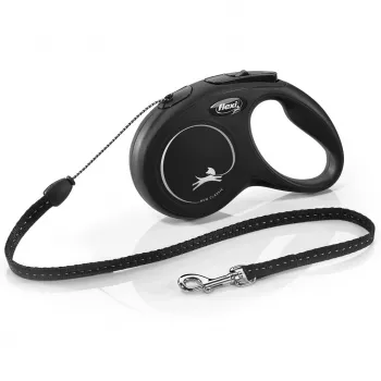 Flexi New CLASSIC 5 m musta koiran flexi-hihna